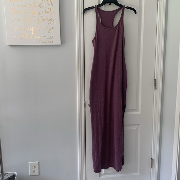 Lululemon Refresh Maxi Dress (Heathered Dusty Mauve) Size 4 - Picture 7 of 10